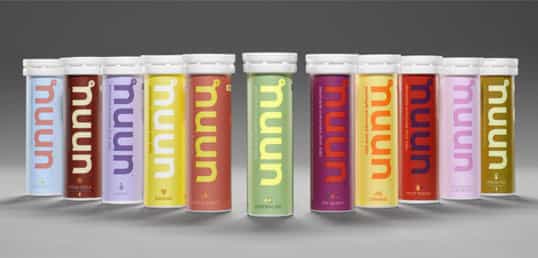 Nuun range of flavours